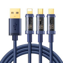 Joyroom 3w1 Kabel USB -...