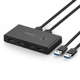 HUB przełącznik 4x USB 3.2...