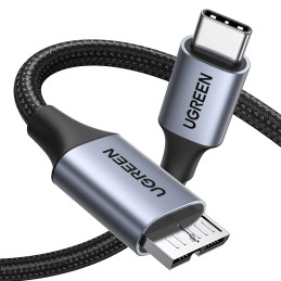 Kabel USB C/micro USB-B 3.0...