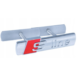AUDI S-LINE Logo Srebrny...