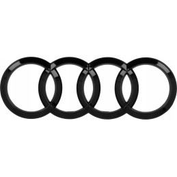 Emblemat Tył Czarny Audi A6...