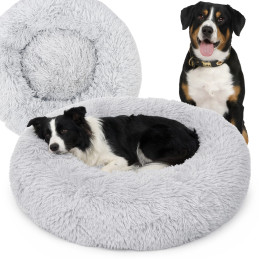 Jasnoszare Wygodne Pluszowe...