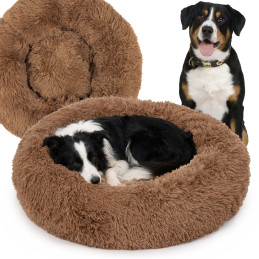 Brązowe Wygodne Pluszowe...