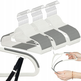 Wieszaki antypoślizgowe na...