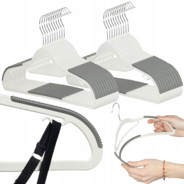 Wieszaki antypoślizgowe na...