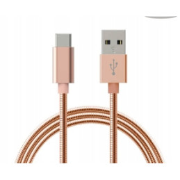 Kabel dwuwarstwowy 1m USB-C...